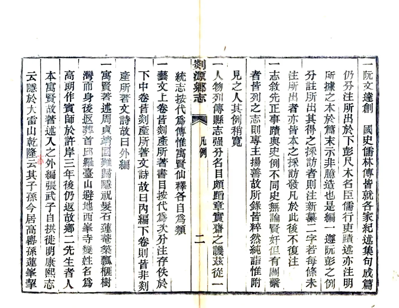 剡源乡志（光绪） 在线预览第5页
