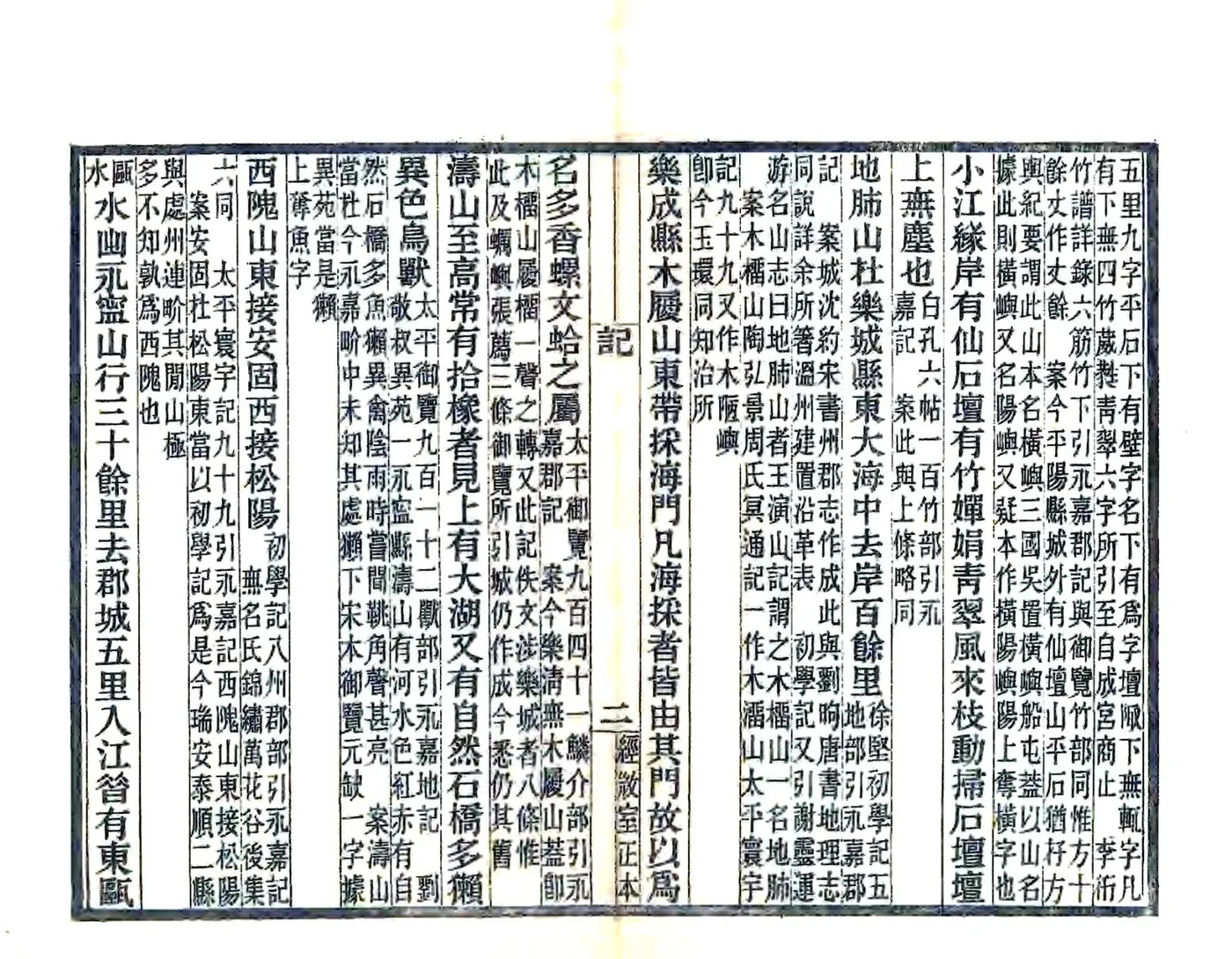 永嘉郡记（刘宋 光绪刻本） 在线预览第5页