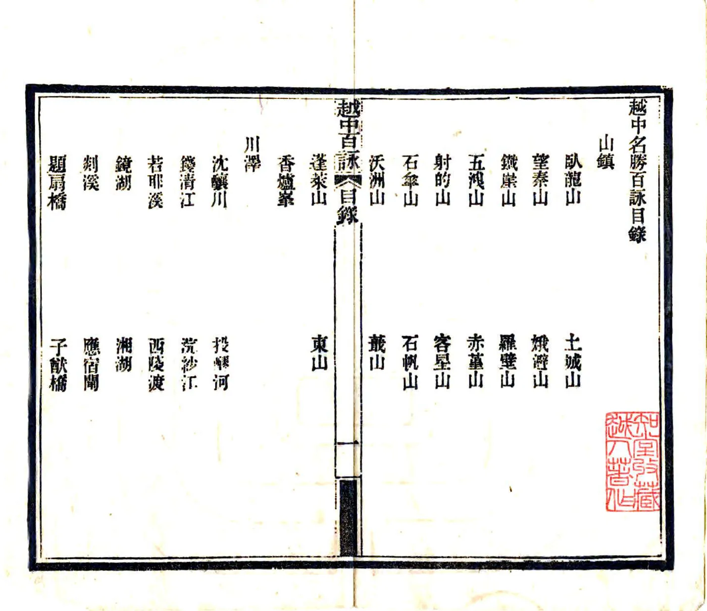 越中名胜百咏（光绪） 在线预览第5页