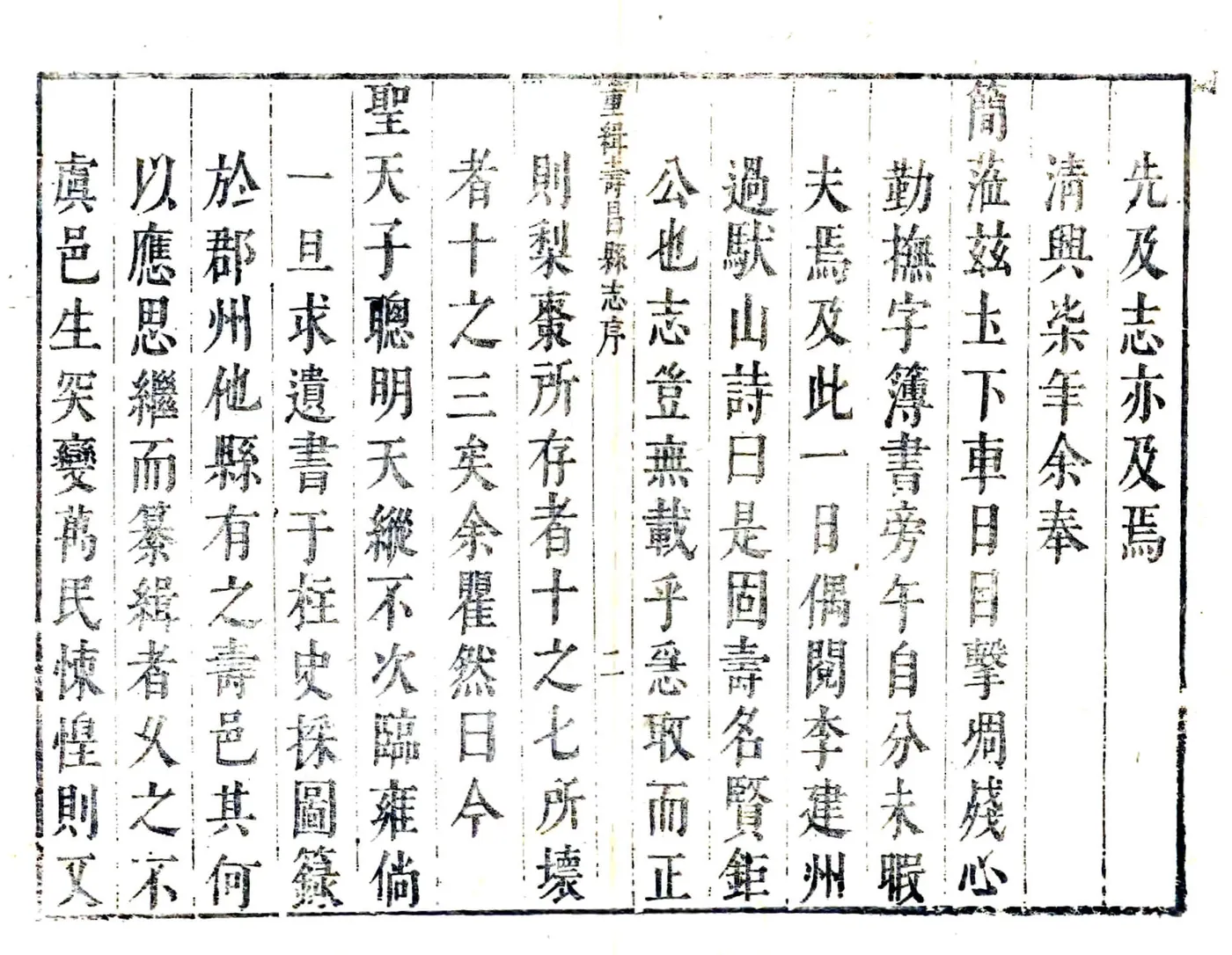 重修寿昌县志（万历） 在线预览第5页