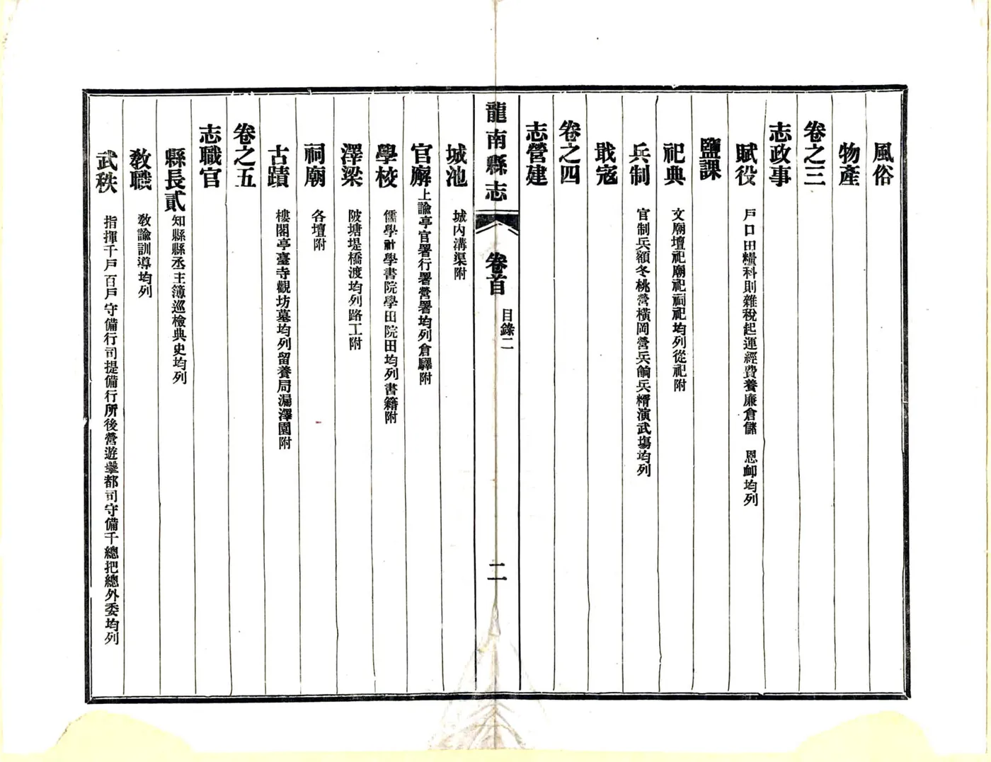 龙南县志（光绪 民国铅印） 在线预览第4页