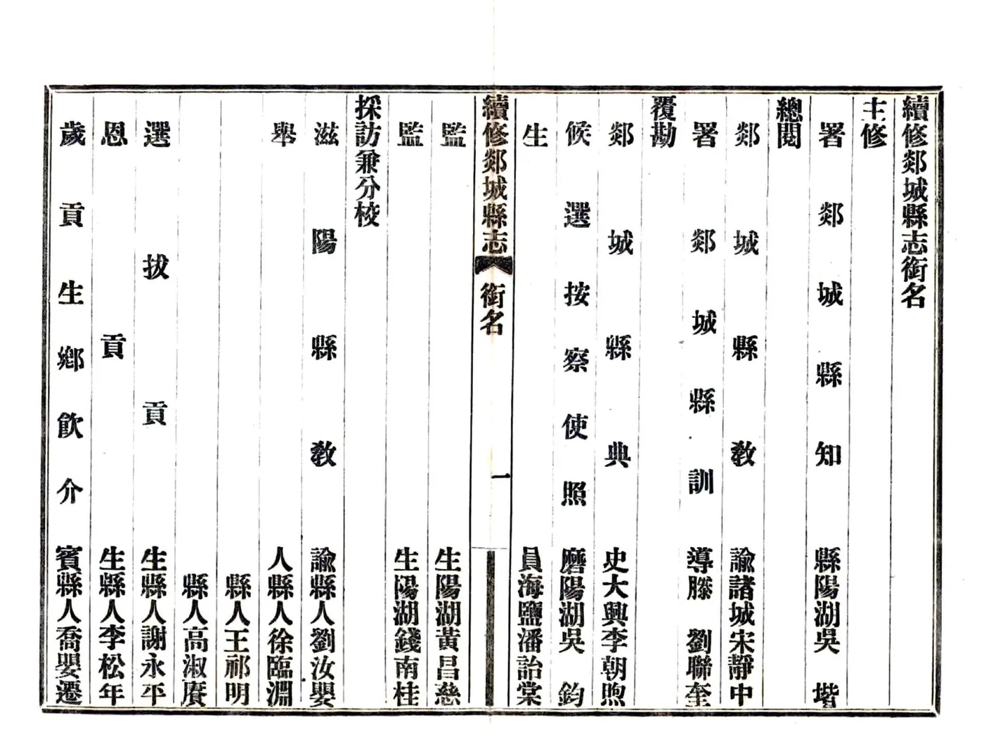 续修郯城县志（嘉庆 民国铅印本） 在线预览第7页