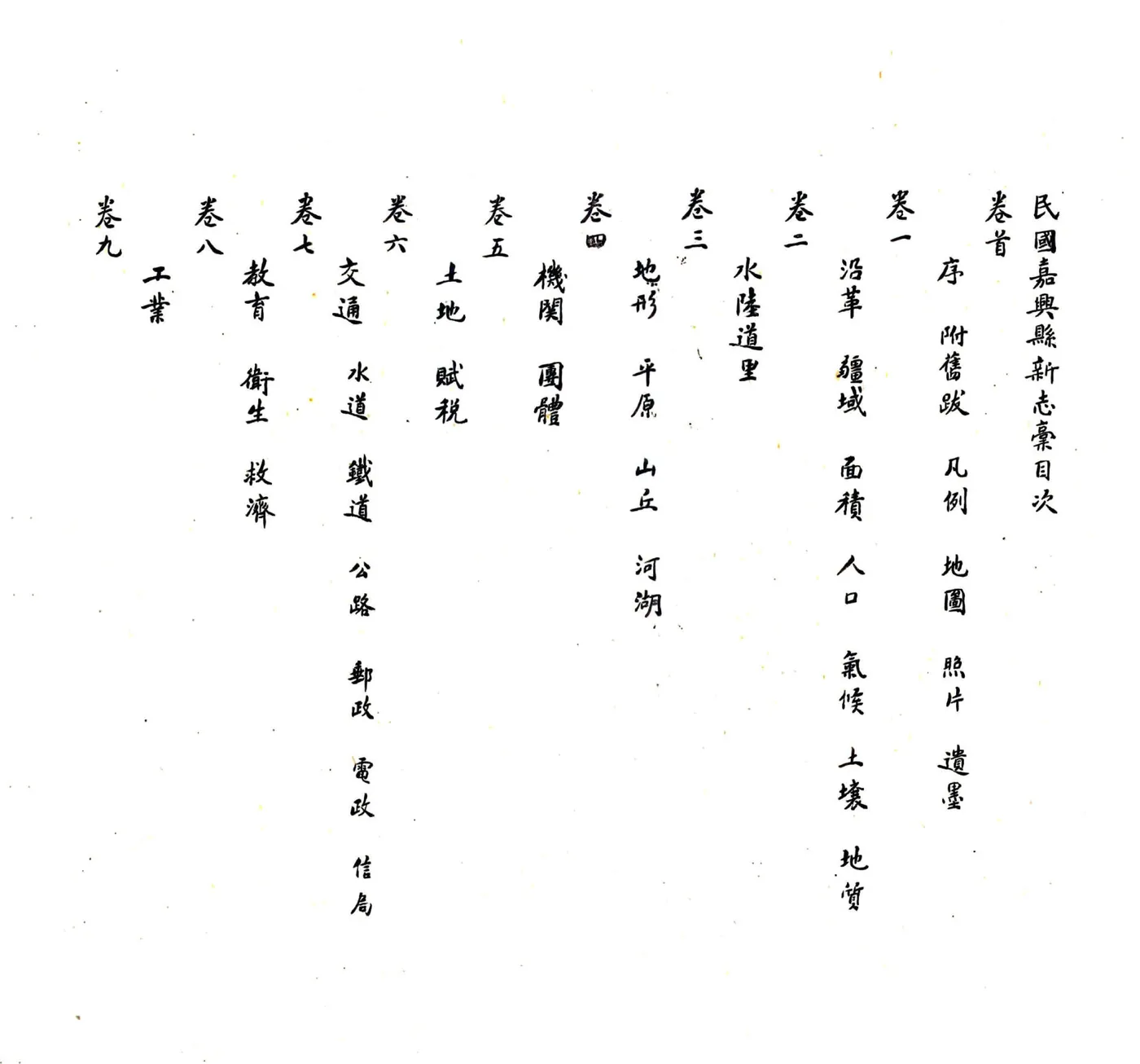 民国浙江诸市县新志稿 053-137 在线预览第4页