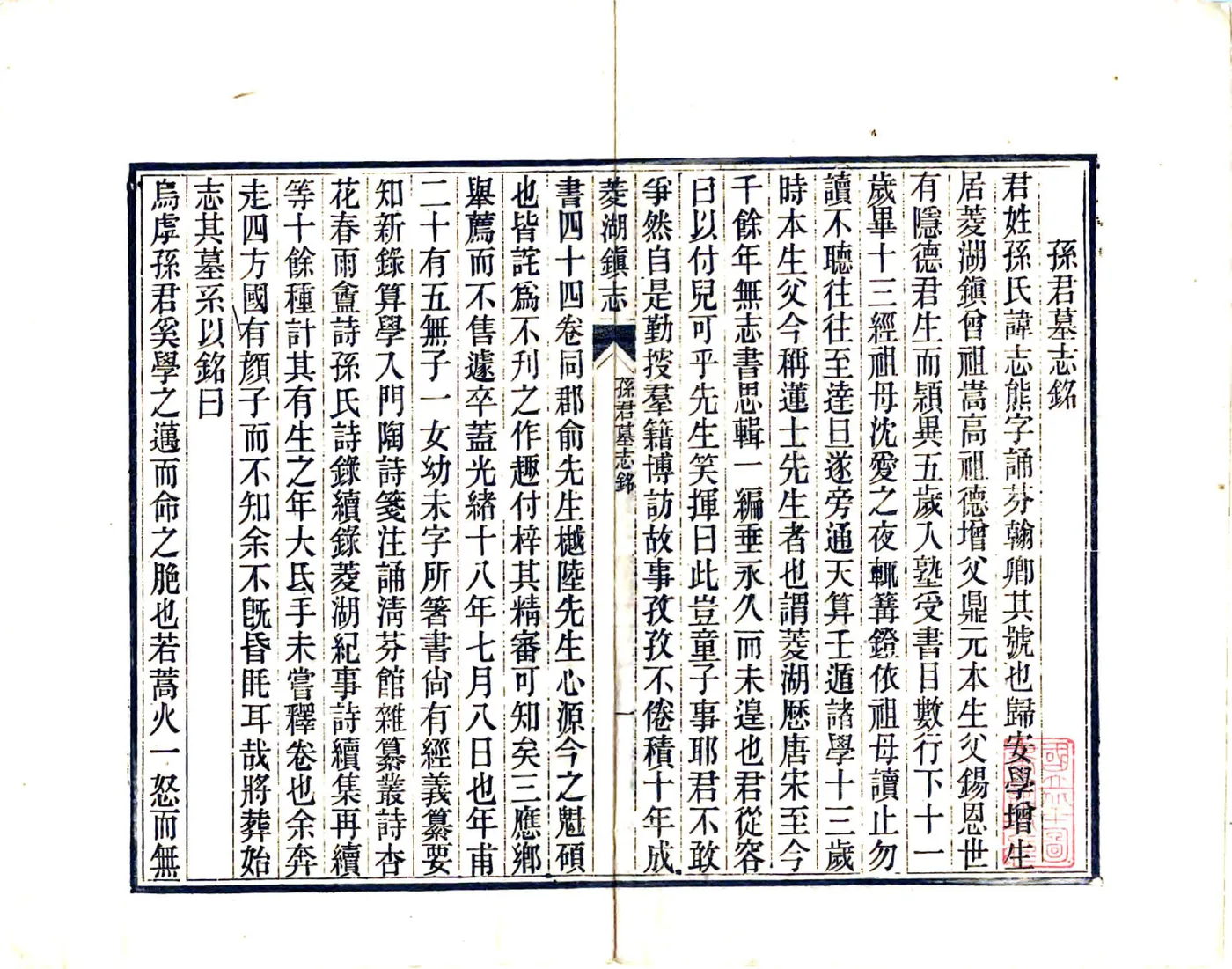 菱湖镇志（光绪 6册） 在线预览第3页
