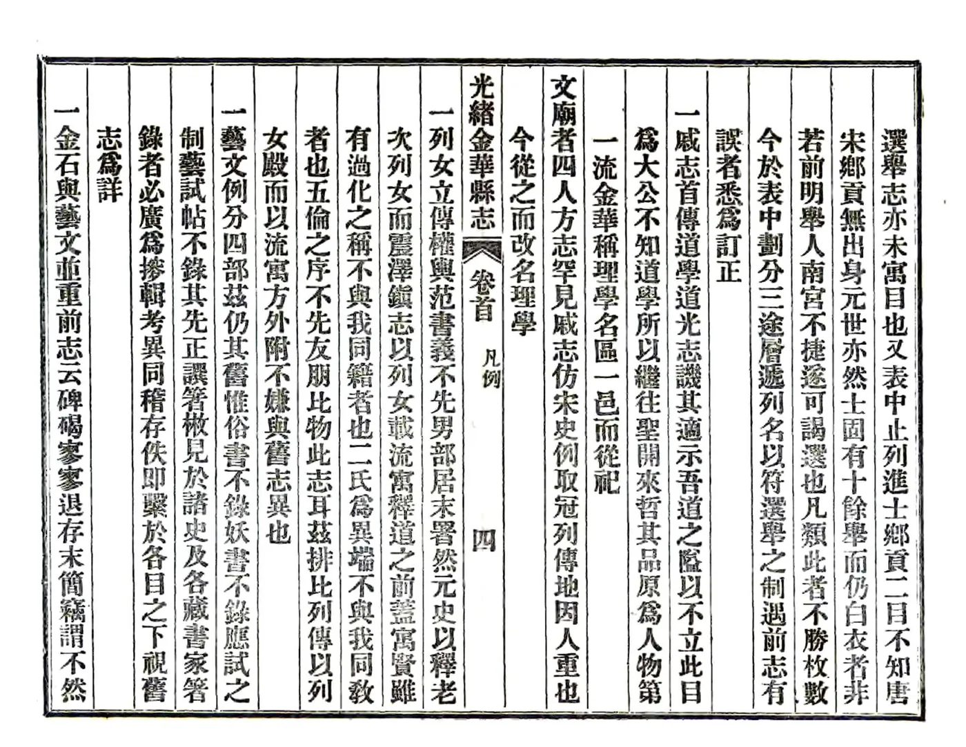 光绪金华县志（民国4年） 在线预览第8页