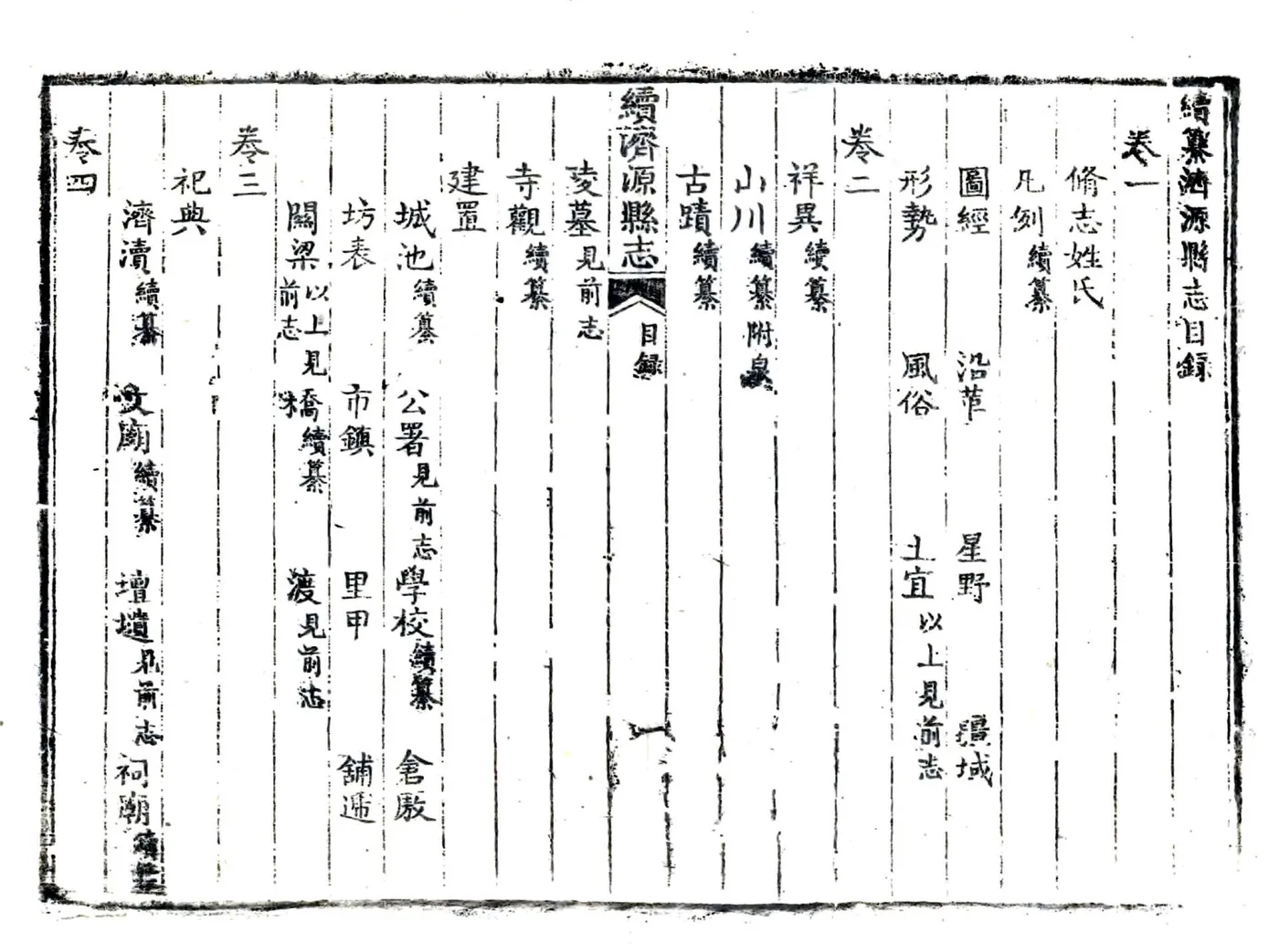 续济源县志（嘉庆）(20190111234645) 在线预览第7页